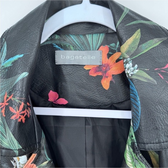 EUC Bagatelle Floral Moto Jacket - Picture 3 of 12